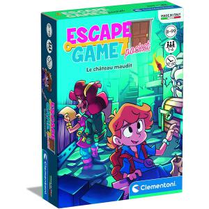 Jeu de cartes, Escape Game Pocket - Le château maudit - Clementoni - 52602