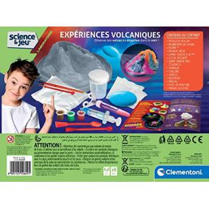 Science et jeu laboratoire, Expériences volcaniques - Clementoni - 52629