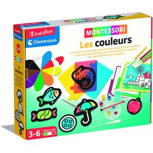 Jeu édicatif Les couleurs - Montessori - Clementoni - 52610
