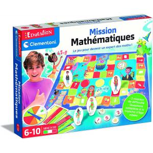 Jeu édicatif Mission Mathématiques - Clementoni - 52594