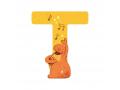 Lettre bois T jaune L'alphabet (emb/6) - Moulin Roty - 677032