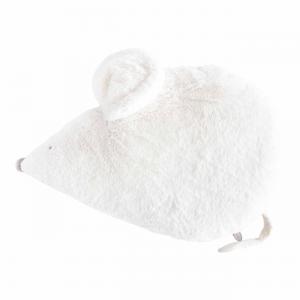 Souris blanc Maude - Position allongée 72 cm, Hauteur 46 cm - Dimpel - 887263