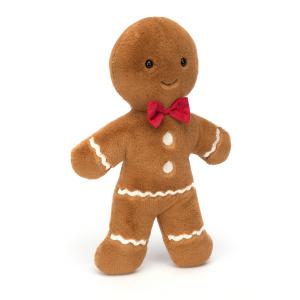 Peluche Jolly Gingerbread Fred Huge - Dimensions : h : 52 cm - Jellycat - JGB1F