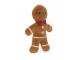 Peluche Jolly Gingerbread Fred Large - Dimensions : L : 7 cm x  l : 24 cm x  h : 34 cm