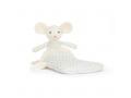 Peluche Shimmer Stocking Mouse - Dimensions : l : 9 cm x h : 20 cm - Jellycat - SHIM4SM