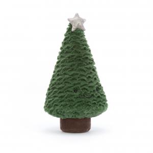 Amuseable Fraser Fir Christmas Tree Small - Dimensions : L : 16 cm x  l : 16 cm x  h : 29 cm - Jellycat - A6FFXMAS
