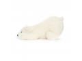 Peluche Nozzy Polar Bear - Dimensions : L : 28 cm x l : 43 cm x h : 21 cm - Jellycat - NOZ2PB