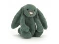 Peluche Bashful Forest Bunny Medium - Dimensions : L : 9 cm x l : 12 cm x h : 31 cm - Jellycat - BAS3FBN