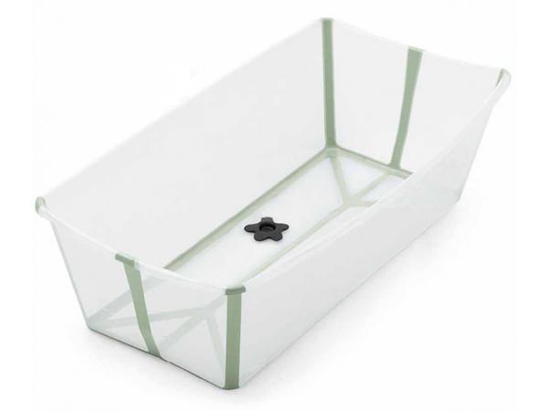 Baignoire pliante flexi bath® xl grande taille transparent vert (transparent green)