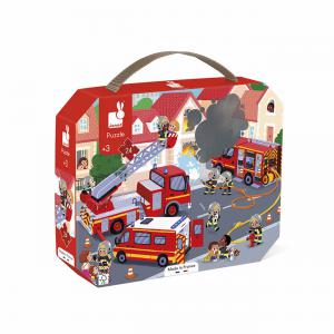 Puzzle Pompiers - 24 Pcs - Janod - J02605