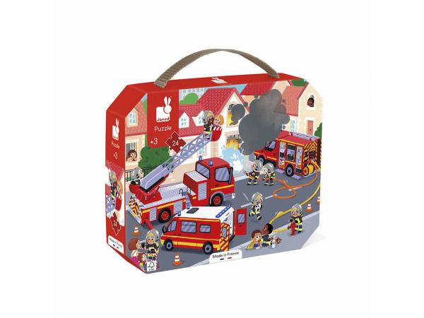 Puzzle pompiers - 24 pcs
