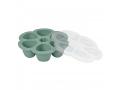 Multiportions silicone 6 x 150 ml vert sauge green - Beaba - 914001