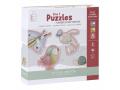 Puzzle 6 en 1  Flowers & Butterflies FSC - Little-dutch - LD4760