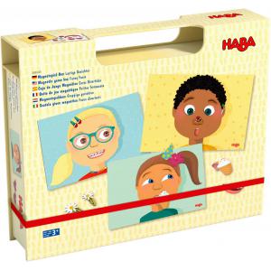 Boîte de jeu magnétique Petites frimousses - Haba - 306545