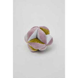 BALLE SENSORIELLE MONTESSORI 1 (Cinder Rose/Inked/Indian Yellow) - Elva Senses - 900507