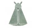 Hooded Baby Towel - Bunny - Eucalyptus, Eucalyptus-One Size - Fabelab - 2006238511