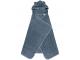 Hooded Junior Towel - Bear - Blue Spruce