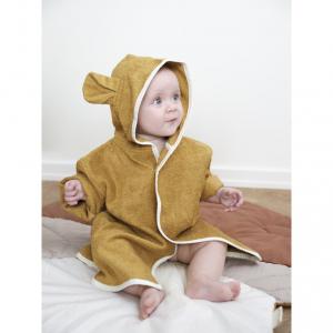 Poncho-robe - Baby - Bear - Ochre, Ochre-One Size - Fabelab - 2006238439