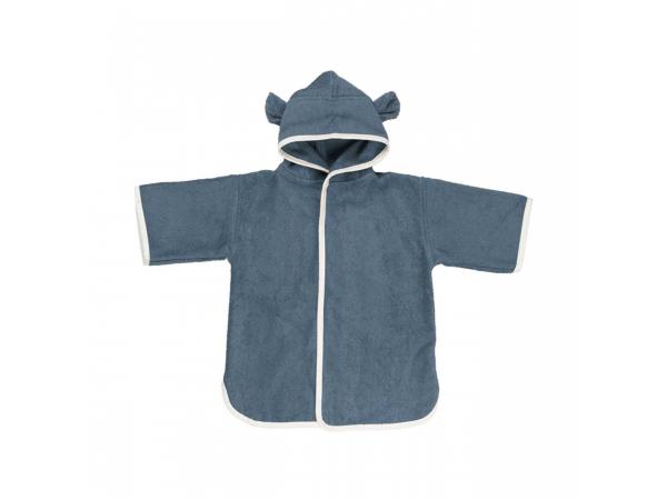 Poncho-robe - baby - bear - blue spruce, blue spruce-size 1-2 (80-92)