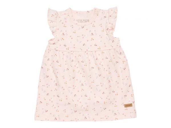 Robe manche longues little pink flowers 50-56