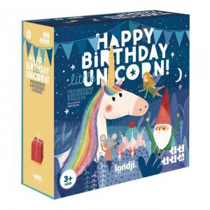 Puzzle - Happy Birthday Unicorn! - Londji - PZ572U