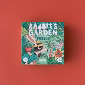 Puzzle - 24 pièces -  Rabbit's Garden - Londji - PZ568U