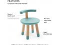 Chaise pour table de jeu Stokke MuTable Vert menthe - Stokke - 581802