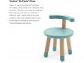 Chaise pour table de jeu Stokke MuTable Gris - Stokke - 581804