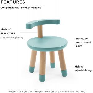 Chaise pour table de jeu Stokke MuTable Tiffany - Stokke - 581805