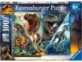 Puzzles enfants - Puzzle 100 pièces XXL - Les espèces de dinosaures / Jurassic World 3 - Ravensburger - 13341