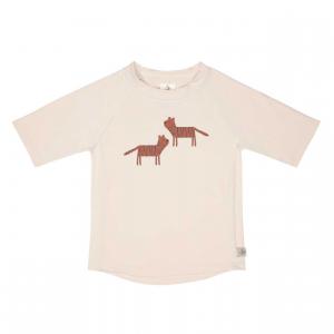 T-shirt anti-UV manches courtes 2 Tigres écru-rouille, 13-18 mois - Lassig - 1431020150-18