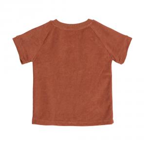 T-shirt manches courtes rouille Eponge 7-12 mois - Lassig - 1531038621-80
