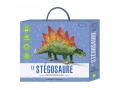 Livre et maquette 3D Dinosaures - Le stégosaure - Sassi - 308947