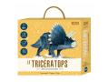Livre et maquette 3D Dinosaures - Le tricératops - Sassi - 309050