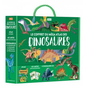 Coffret du méga Atlas des dinosaures - Sassi - 309814