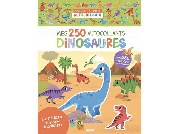 Mes 250 autocollants dinosaures