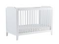Lit bébé 60x120  couleur : Blanc - Gamme Opéra - Maison Charlotte - 10040101