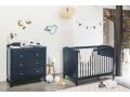 Lit bébé 60x120 couleur : Bleu prestige - Gamme Opéra - Maison Charlotte - 10040105