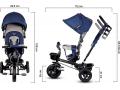 Tricycle Aveo bleu - kinderkraft - KKRAVEOBLU0000