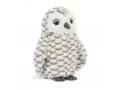 Peluche Woodrow Owl (white) - L: 13 cm x l: 12 cm x h: 24 cm - Jellycat - WOOD2O