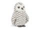 Woodrow Owl (white) - L: 13 cm x l: 12 cm x h: 24 cm