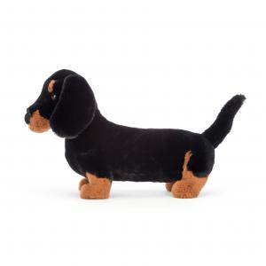 Freddie Sausage Dog - L: 18 cm x l: 9 cm x h: 17 cm - Jellycat - FR3SD