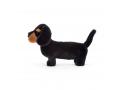 Peluche Freddie Sausage Dog Small - L: 17 cm x l: 5 cm x h: 13 cm - Jellycat - FR6SD