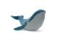 Gilbert the Great Blue Whale - L: 19 cm x l: 55 cm x h: 17 cm