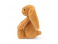 Peluche Bashful Golden Bunny Small - L: 8 cm x l: 9 cm x h: 18 cm - Jellycat - BASS6GDB