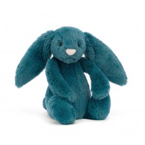 Bashful Mineral Blue Bunny Small - L: 8 cm x l: 9 cm x h: 18 cm - Jellycat - BASS6MBB