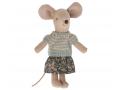 Knitted sweater and skirt for big sister mouse - Maileg - 17-2213-02