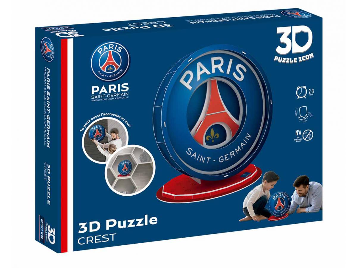 PSG Puzzle 3D: Ecusson Paris Saint-Germain