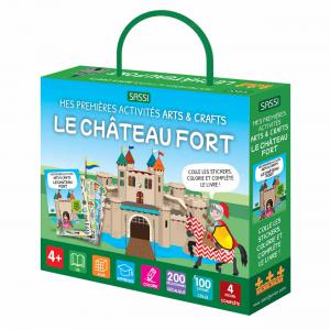 Arts&crafts - fantaisie - Le château des chevaliers - Sassi - 310414