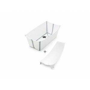 Ensemble baignoire Stokke Flexi Bath ® XL blanc et transat de bain nouveau -né - Stokke - BU487